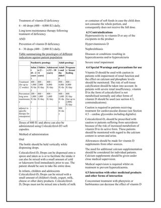 Colecalciferol d3 drops smpc- taj pharmaceuticals | PDF