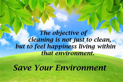 Clean And Green Environment Quotes