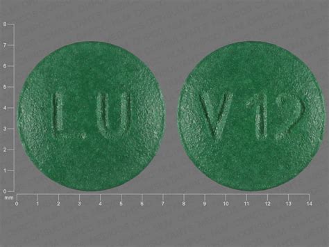 Pill Finder Lu V12 Green Round