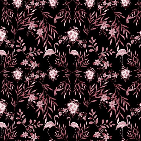 Flamingo Pattern Design By Wahab Sheikh On Dribbble