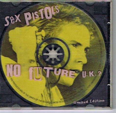 Sex Pistols No Future U K 1990 Picture CD CD Discogs