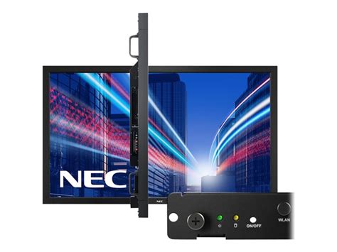 NEC MultiSync Enterprise Desktop Monitor — 65" 4K UHD Commercial Conference Room Display (ERG / DUAL-DESK-KIT) (EA-65COM-ERG-DUAL-DESK-KIT)