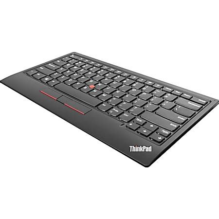 Lenovo ThinkPad TrackPoint Keyboard II US English WiredWireless Connectivity Bluetooth 2.40 GHz ...