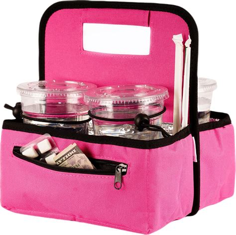 Insulated Drink Carrier With Handle Versatile Durable