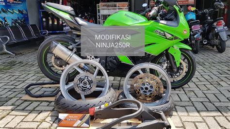 Review Modifikasi Ninja 250 Karbu Velg Tapak Lebar YouTube