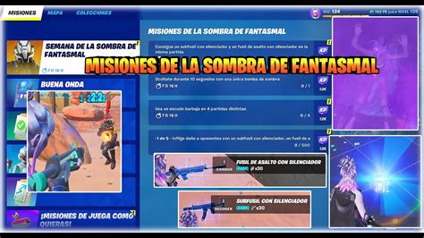 FORTNITE CÓMO COMPLETAR TODAS LAS MISIONES DE LA SOMBRA DE