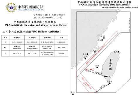 國防部台海共軍動態圖改版 增起飛基地與對台距離 新聞 Rti 中央廣播電臺