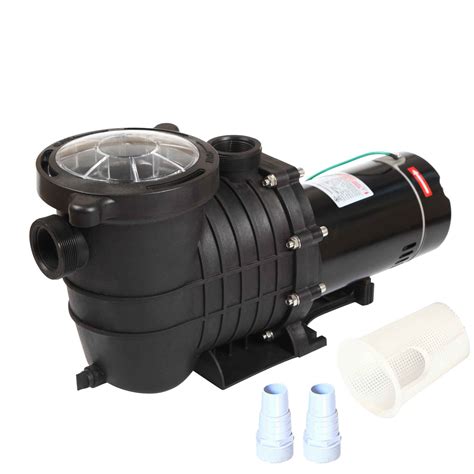 TOPWAY 2HP 110v Swimming Pool Pump 111GPM Filter Garden Lnground And