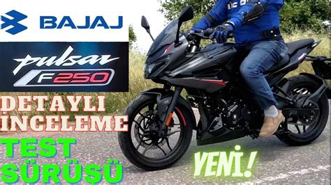 Bajaj Pulsar F Detayl Nceleme Ve Test S R Bajaj N Top