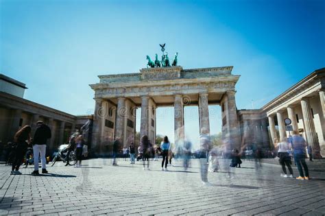 The Brandenburger Tor Brandenburger Gate In Berlin Germany Tourist