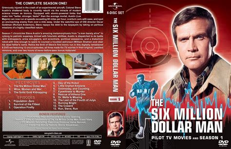 The Six Million Dollar Man Dvd Cover