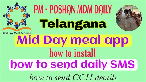 How To Install And Use Telangana Mid Day Meal App Ts Mdm App How To