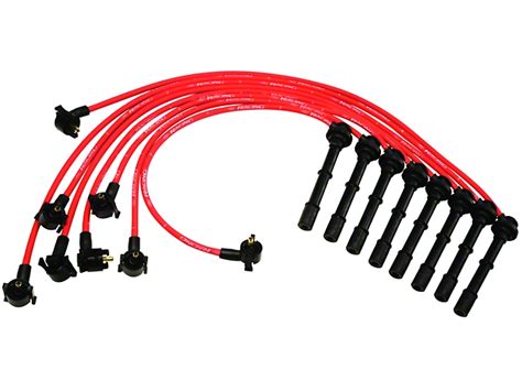 Ford Performance Mustang High Performance 9mm Spark Plug Wires Red M 12259 R464 96 98 Mustang