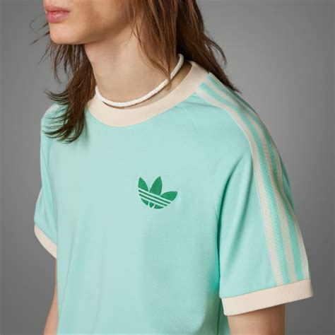 Adidas Adicolor 70s Vintage Cali T Shirt Green Adidas Uk