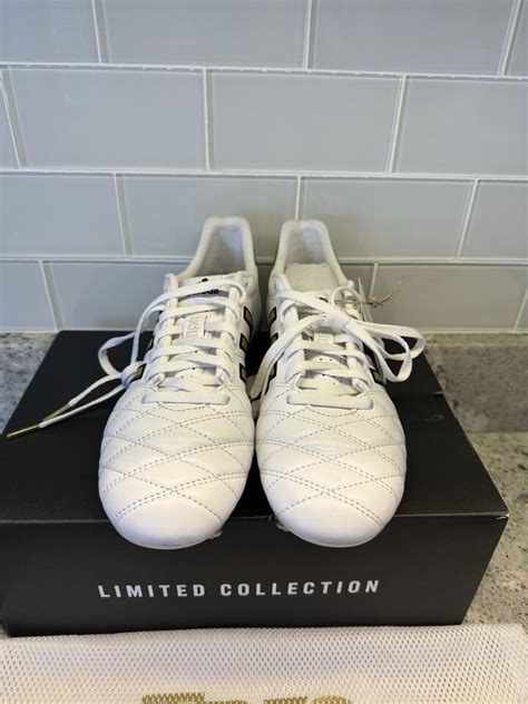 Adidas Pro Tk Toni Kroos Fg Soccer Cleats White Gold Jh Size