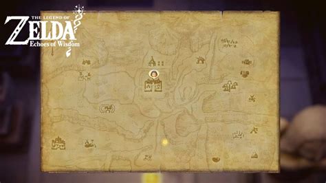 Carte Interactive Zelda Echoes Of Wisdom La Map Compl Te Pour Tout