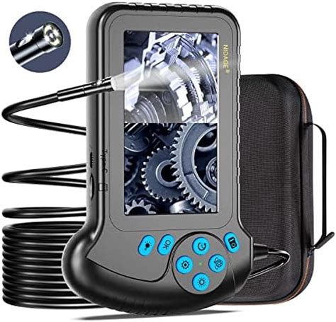 Ips Screen Borescope Nidage P Dual Lens Endoscope With Split