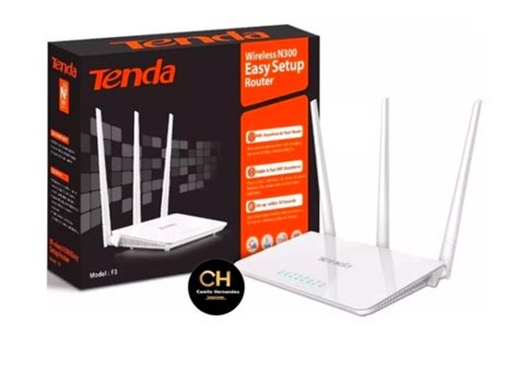 Router Tenda F3 Inalambrico 300 Mbps Camilo Hernández Soluciones