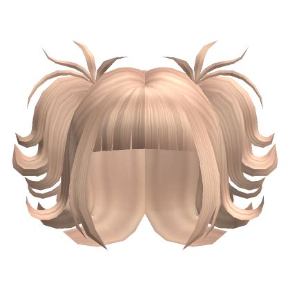 Y K Swirly Pigtail Hair Blonde Roblox