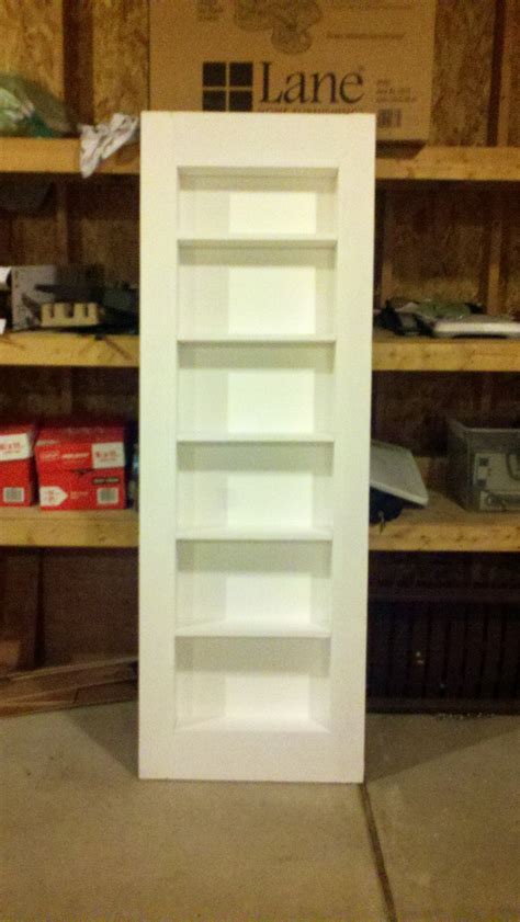 Ana White My First Project Inset Bookshelf Doorway Diy Projects