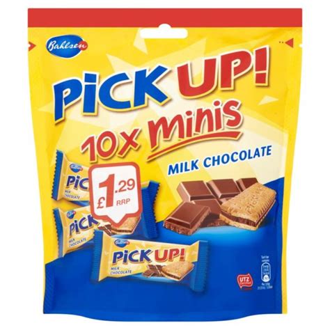 Bahlsen Pick Up Minis Milk Chocolate 10 X 10 6g 106g X 14 X 1 Belito