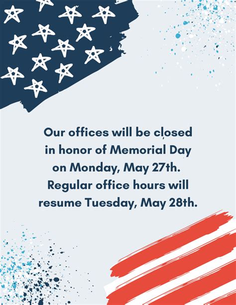 Kcpsrs Will Be Closed For Memorial Day On Monday May 27 2024 Regular