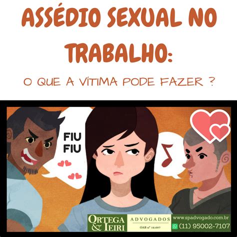 AssÉdio Sexual No Trabalho O Que Fazer ~ Advogado Trabalhista