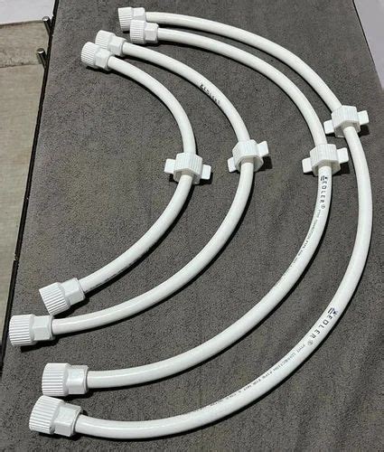 PTMT CONNECTION PIPE WITH PTMT NUT At Rs 20 Piece PVC Connector Pipe