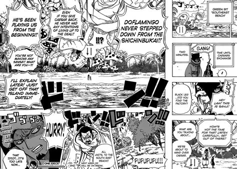 "Doflamingo never stepped down from the Shichibukai!! Even if you give ...