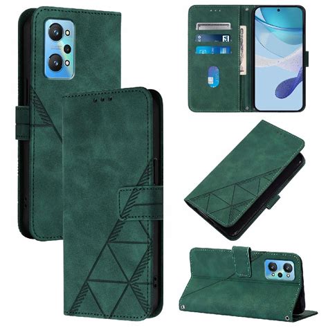 Etui Dla REALME GT NEO 2 5G Posiadacz Karty Kredytowej Flip Folio Book