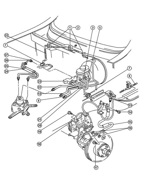 2004 Dodge Ram 1500 Brake Line Diagram