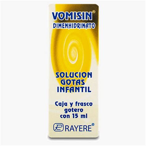 Dimenhidrinato Mg Ml Caja Con Frasco Gotero De Ml Infantil Misitio