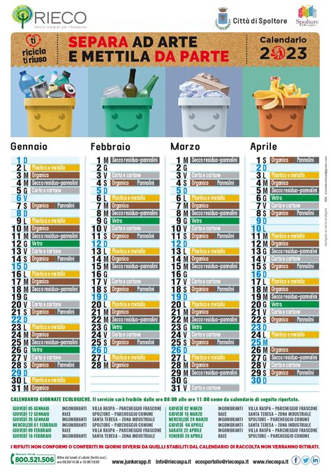 Nuovo Calendario Raccolta Differenziata Anno 2023 Porn Sex Picture