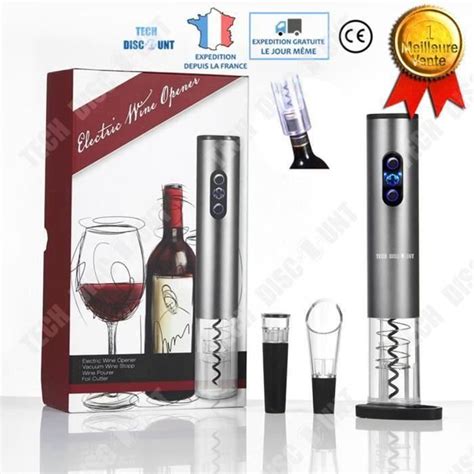 Td Ouvre Bouteille Lectrique Coffret Tire Bouchon Automatique Sans Fil