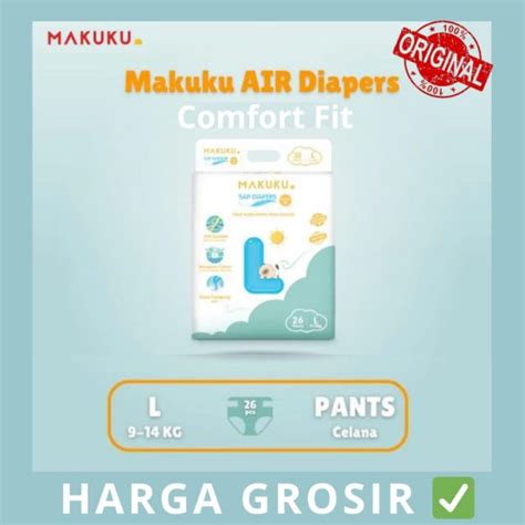 Jual Makuku Sap Diapers Comfort Fit Tape Pants Size Nb S M L