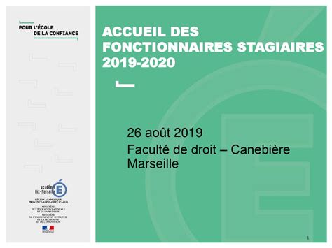 Accueil Des Fonctionnaires Stagiaires Ppt Télécharger