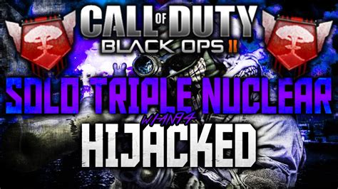 Cod Bo Solo Triple Nuclear Introducing Sin Toxin Pain Youtube