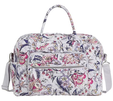 Vera Bradley Iconic Signature Weekender Travel Bag QVC