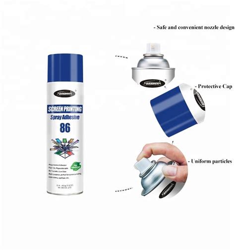 Embroidery Spray Adhesive For Screen Printing SPRAYIDEA