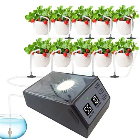 Solar Irrigation Auto Watering System Solar Powered Automatic Diy Drip