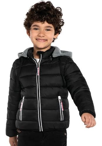 Jaqueta Infantil Menino Casaco Inverno Rigoroso Enchimento Shopee Brasil