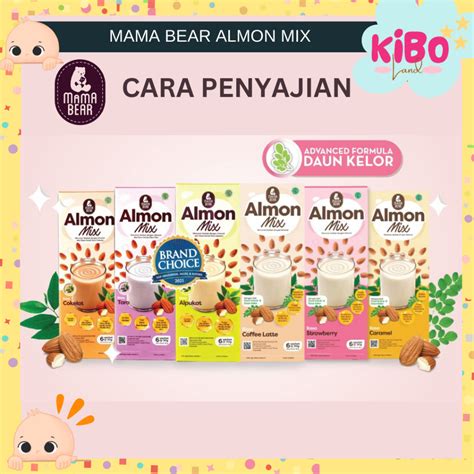 Jual Mama Bear Almon Mix Pelancar Air Susu Ibu Mamabear ASI Booster Per