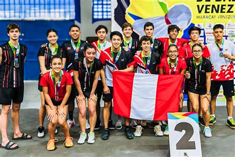 Badminton Per Gana Medalla De Plata En Sudamericano