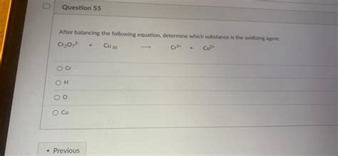 Solved Question Consider The Following Unbalanced Chegg