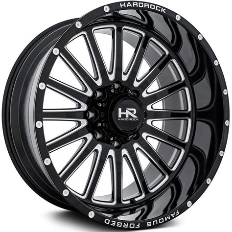 X Hardrock Offroad H Indestructible Gloss Black Milled Rev