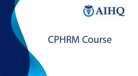 Certified Professional In Human Resources Management Cphrm Aihq