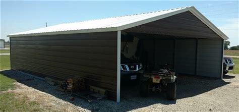 20x30 Metal Carport From 309500 Premium Vertical Roof