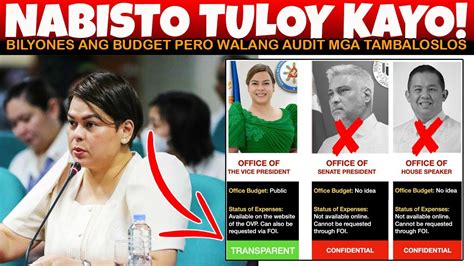 Breaking News Grabe Kalaki Pala Ng Budget Ng Mga Senador At