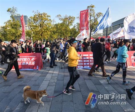 7000余市民参加迎新年群众健身跑 郑栅洁参与活动 新闻中心 中国宁波网