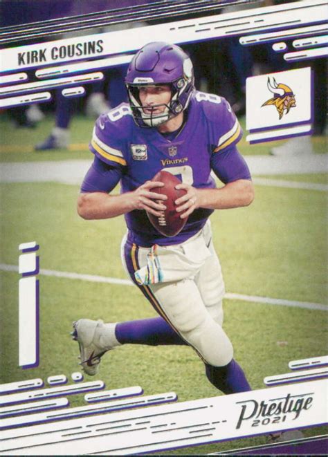 Kirk Cousins Panini Prestige Vikings Ebay